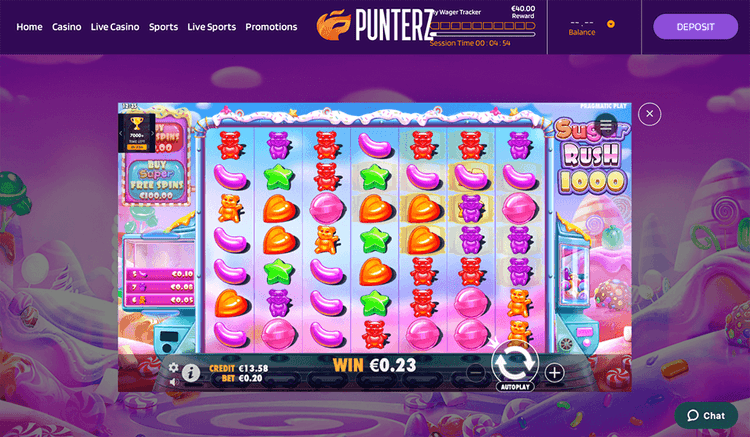 Punterz Casino sugar rush