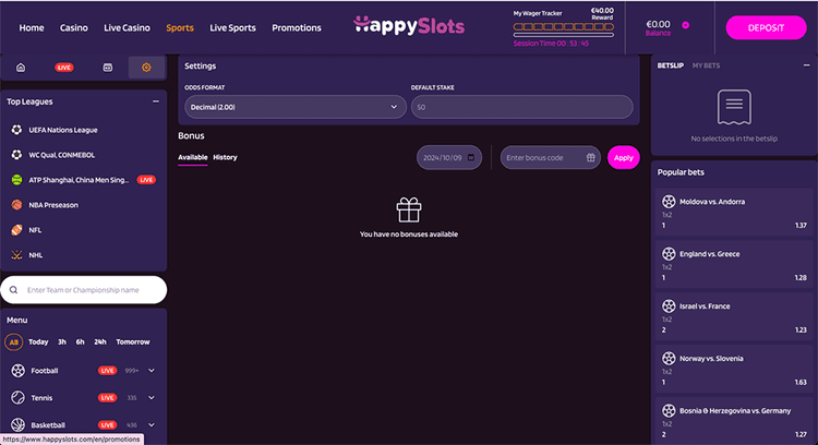 happyslot sports