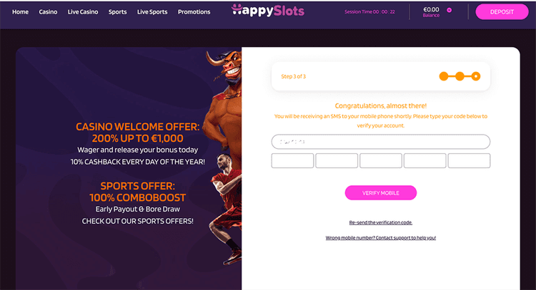 happyslot step