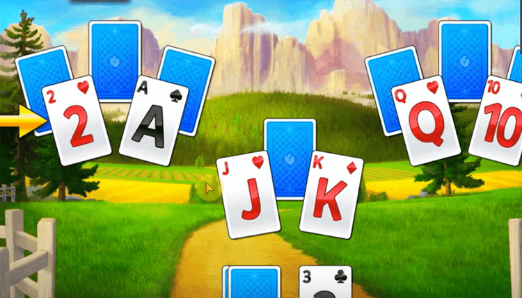 solitaire grand harvest cards