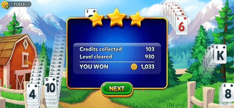 solitaire grand harvest credits