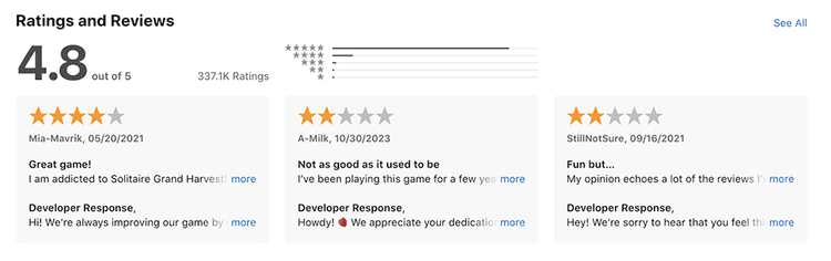 solitaire grand harvest review