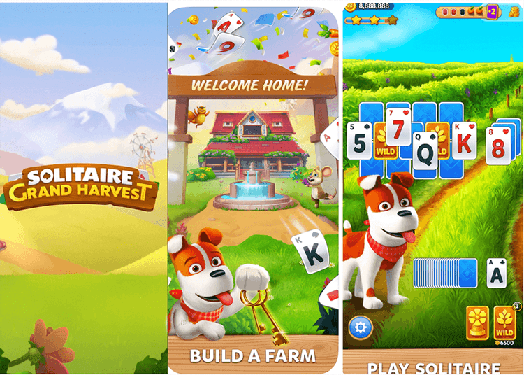 solitaire grand harvest welcome