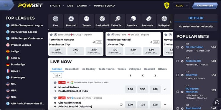 powbet casino best slio