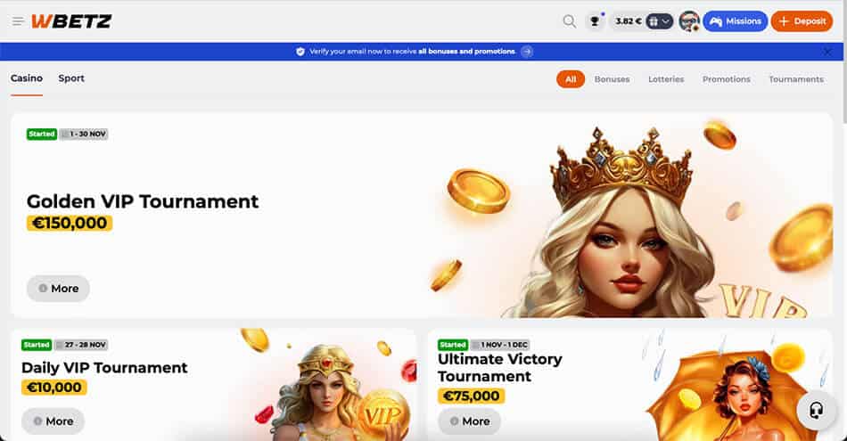 Wbetz Casino goldenvip