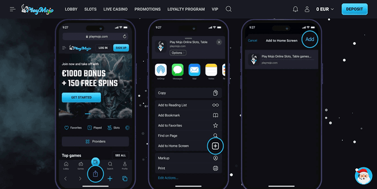 PlayMojo mobile preview