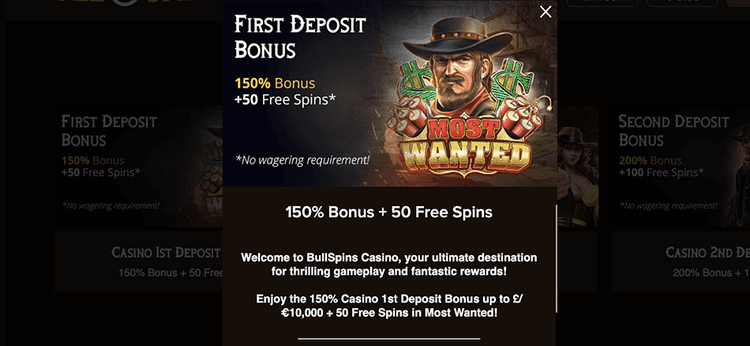 bullspin-first-deposit-bonus
