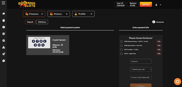 Booming-Slots-payment