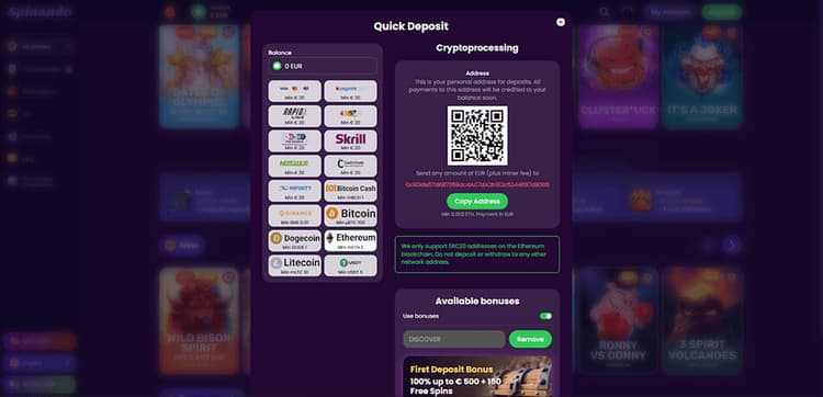 spinando-quickdeposit