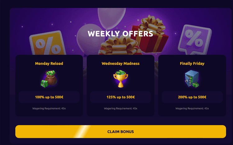 weeklybonuses spintime weeklybonuses spintime