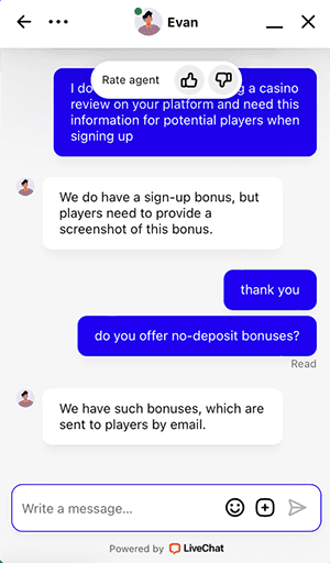 Newlucky Casino chat Newlucky Casino chat