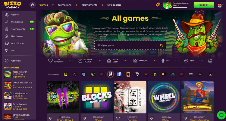 bizzo games 