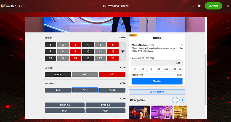 bettingslip Emirbet