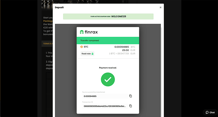 bitcoindeposit Emribet