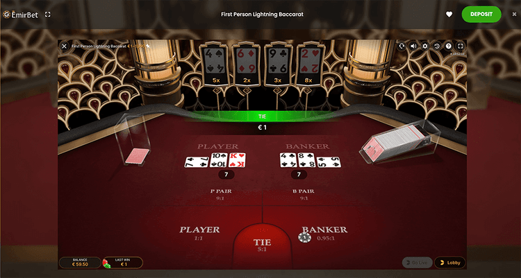 lightningbaccarat Emirbet