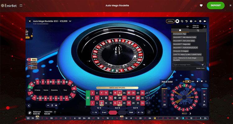 megasroulette Emirbet