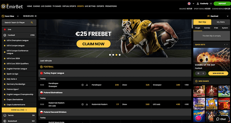 sportsbetting Emirbet