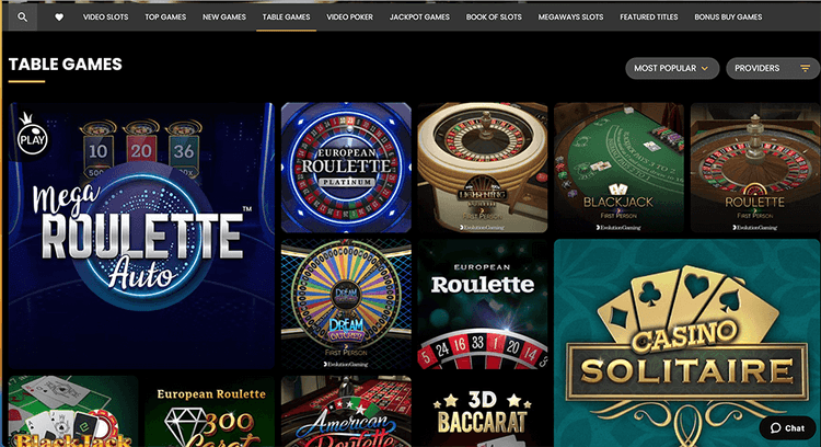 tablegames Emirbet