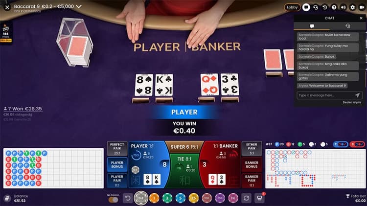 baccarat royalist