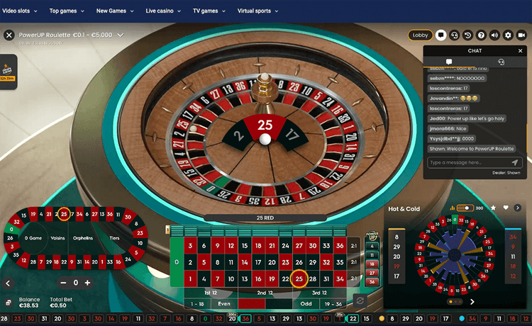 powerup roulette dreambet
