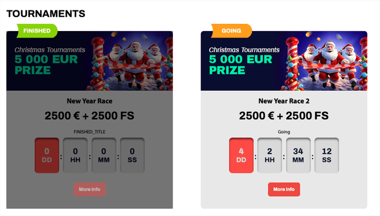 tournaments rolletto