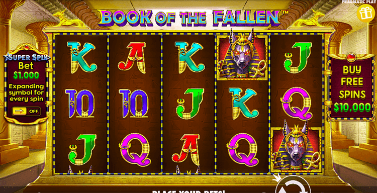 Lukki Casino book of the fallen