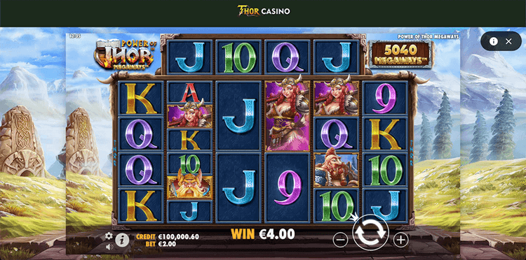 Thor Casino popular slot
