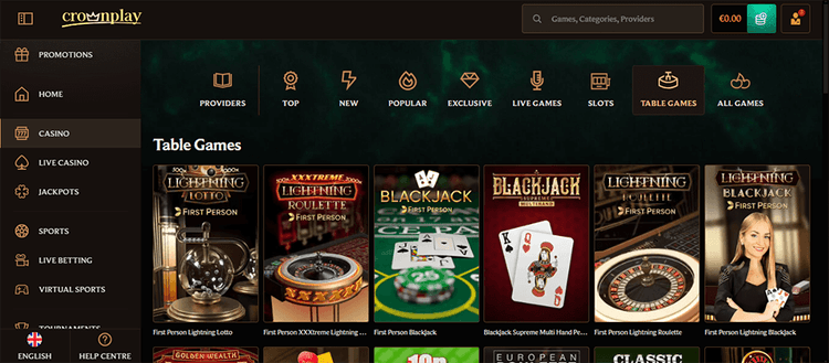 crown play tablegame