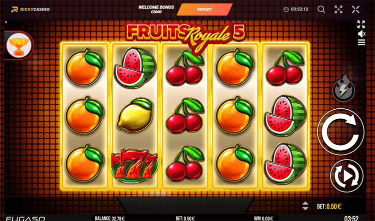 RickyCasino fruitsroyale