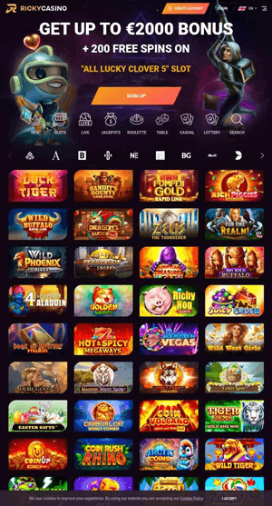 RickyCasino mobile