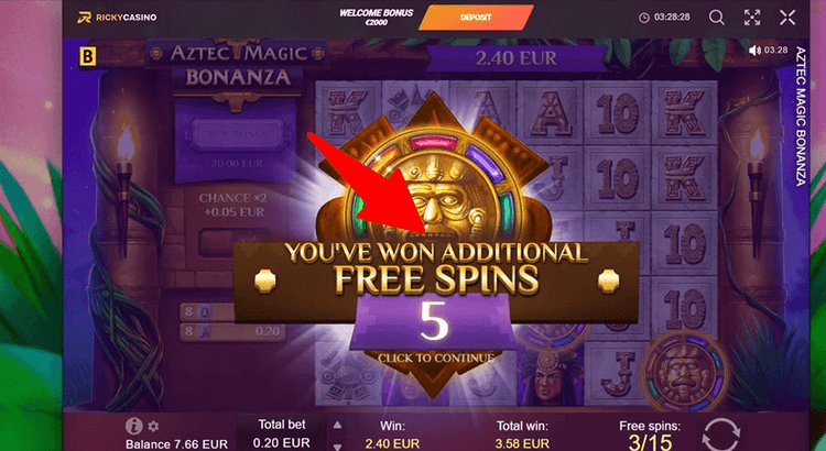 RickyCasino slot experience