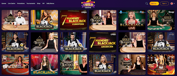 iwildcasino Blackjack