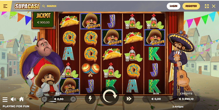 Supacasi Casino Amigos Jackpot