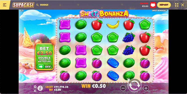 Supacasi Casino Sweet Bonanza