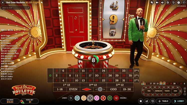 fortunejack red door roulette