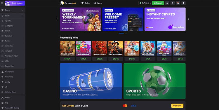fortunejack user experience