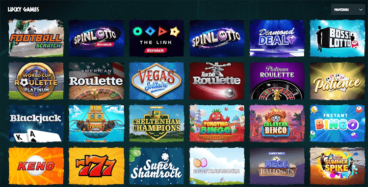 nords casino lucky games