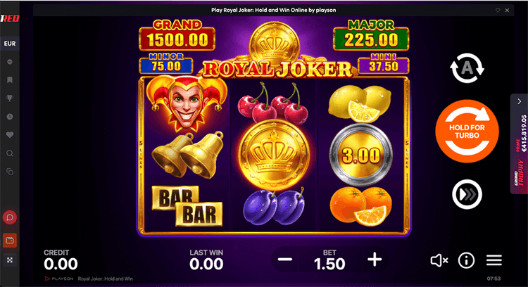 Red Casino Royal Joker