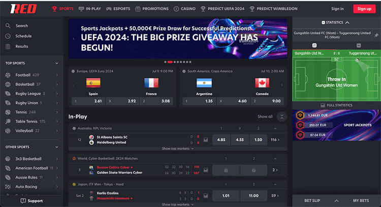 Red Live Casino Overview