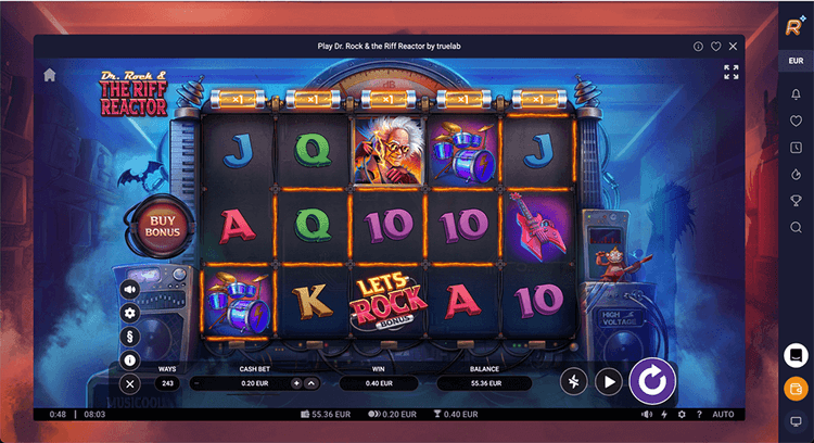 Retro Bet Casino Dr Rock