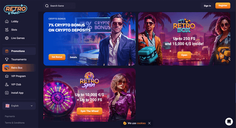 Retro Bet Casino Exclusive Offers