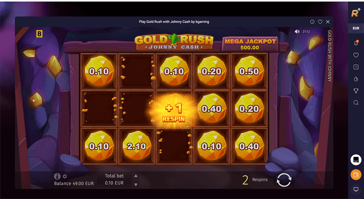 Retro Bet Casino Gold Rush