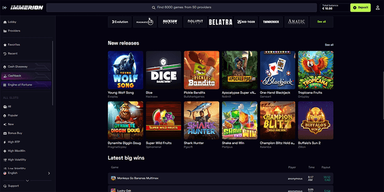 immerion play games