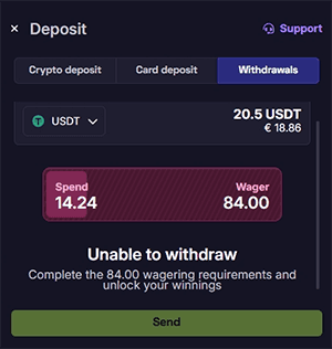 immerion withdrawal