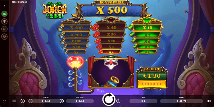 Legiano Casino Joker Cashpot