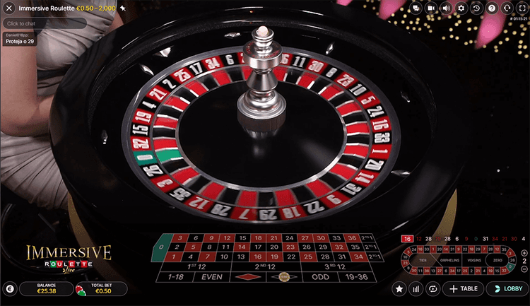 cazeus immersive roulette