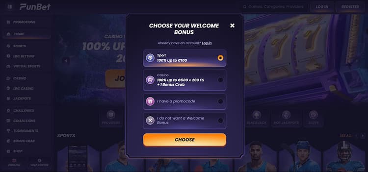 Funbet-choose-your-welcome-bonus