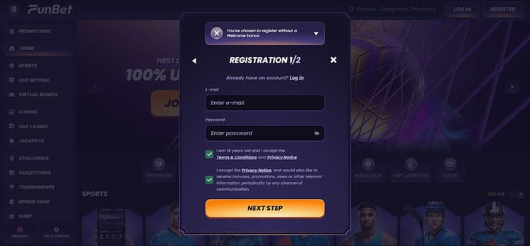 Funbet-registration1