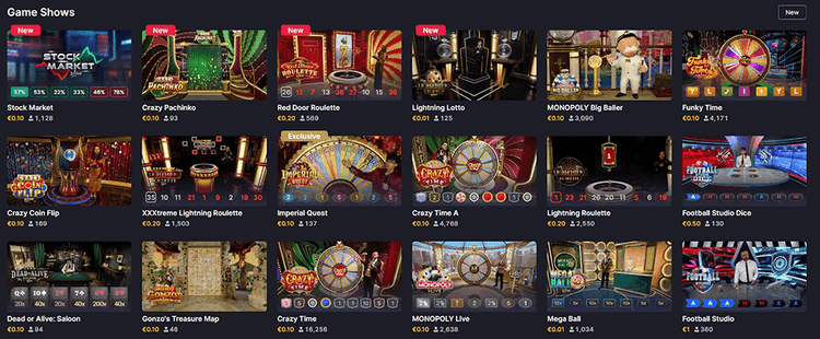 iwildcasino Game Shows iwildcasino Game Shows