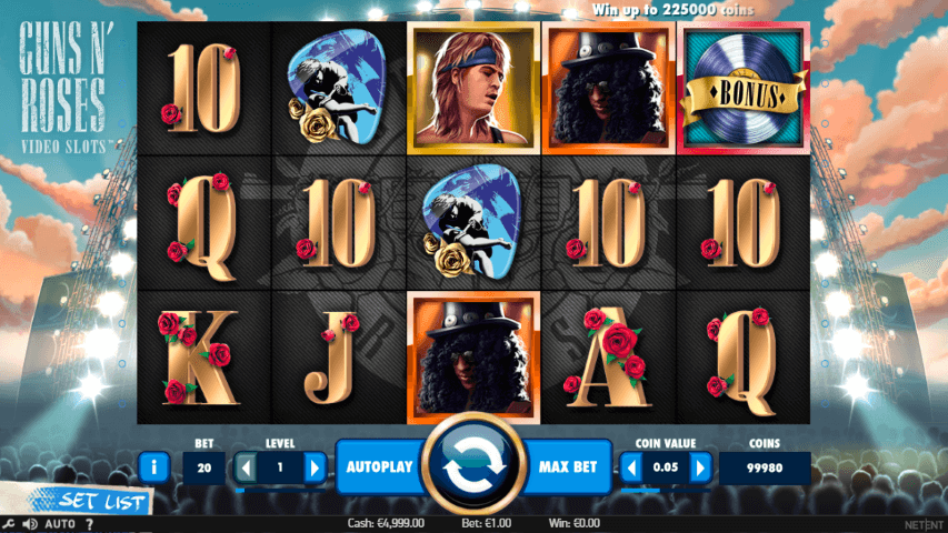 recensione slot guns n roses